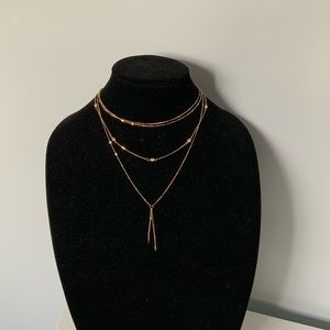 Four-Row Chain Necklace